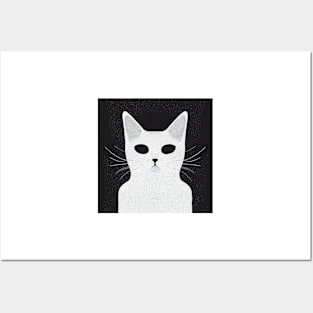 Ghost Cat Posters and Art